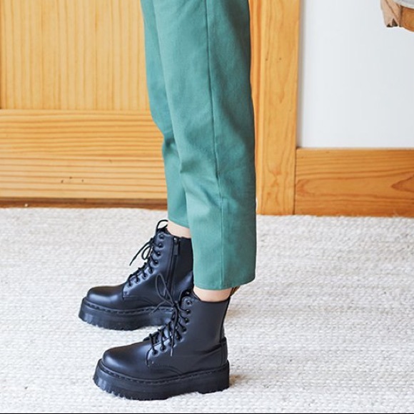 Sincerely Jules Harley Combat Boots 8 - Picture 8 of 8